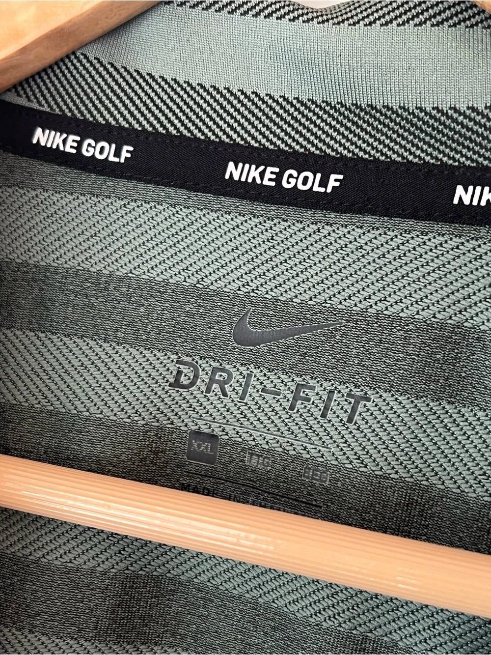 Nike Men's Striped Polo Shirt /golf/‎ dri fit